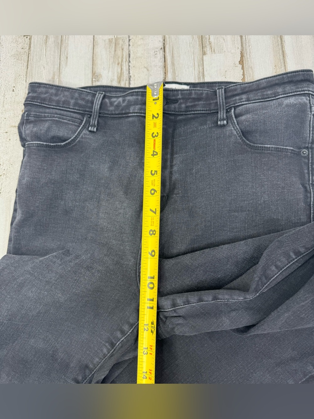 Abercrombie & Fitch Jeans 31/12R (32x29) The Super Skinny High Rise Black - Picture 7 of 11